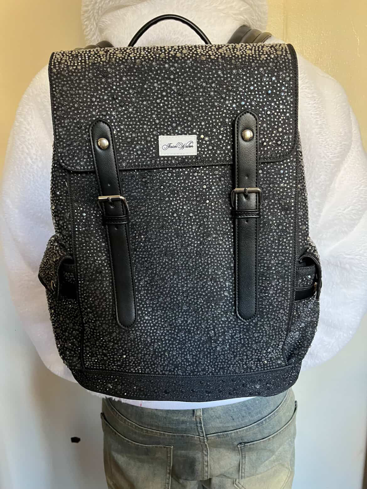 “Droplets” Backpack (Black)