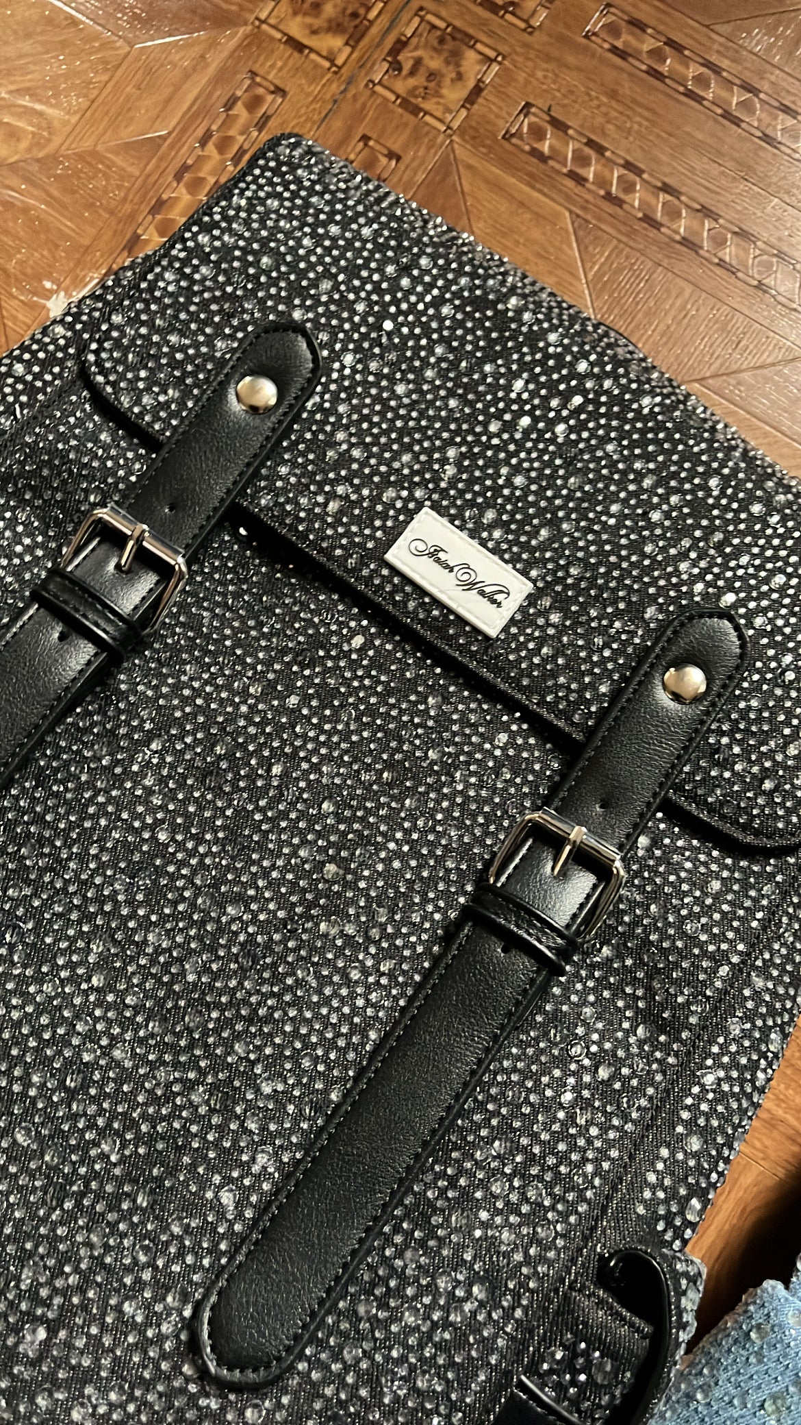 “Droplets” Backpack (Black)