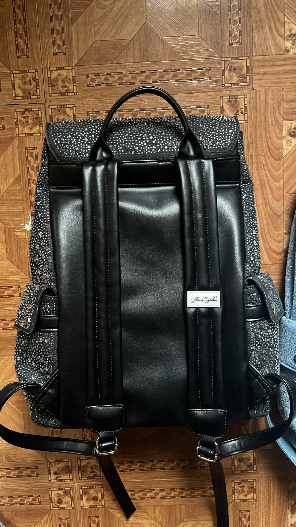 “Droplets” Backpack (Black)